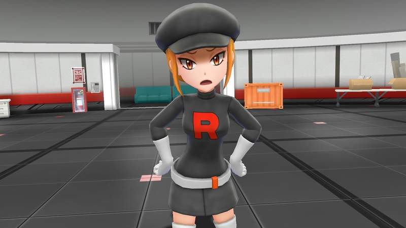 《精灵宝可梦 Let's Go！皮卡丘／伊布》火箭队女队员前凸后翘 M属性令网友想入队