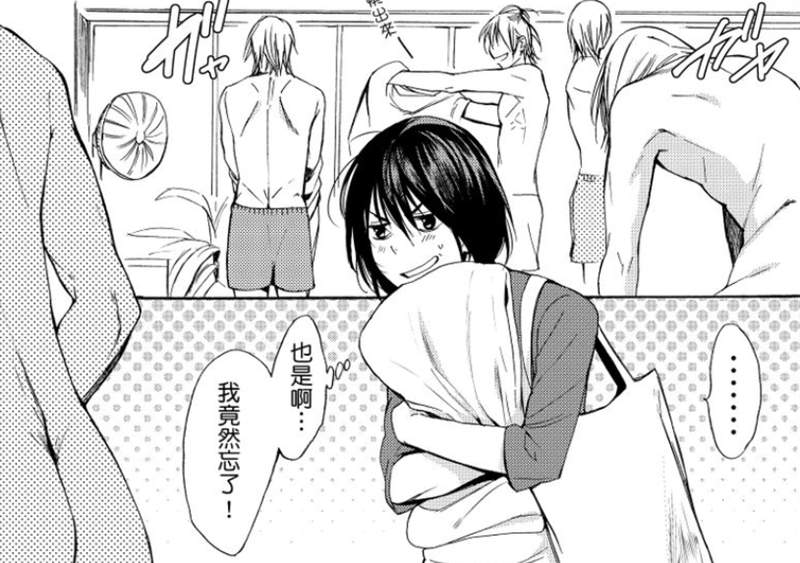 推荐三部色情漫画 女扮男装潜入男生宿舍被发情野兽室友包睡