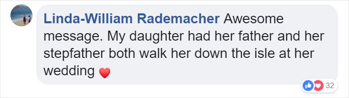 前夫与现任都很爱女儿 未婚夫爱的感言感动网友