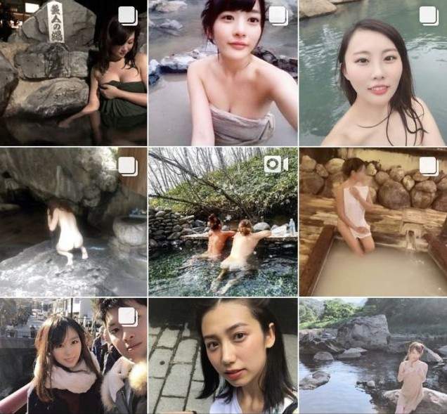 网友搜“混浴”关键词 出现超养眼美女图片
