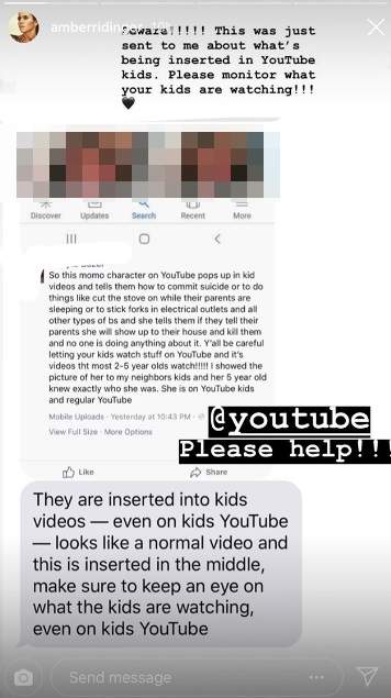 恐怖游戏《MOMO挑战》引争议 金卡戴珊呼吁停止传播游戏