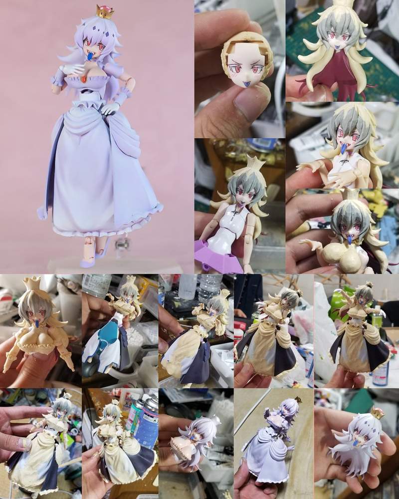 幽灵姬可动模型 神人制作高度还原幽灵姬原型