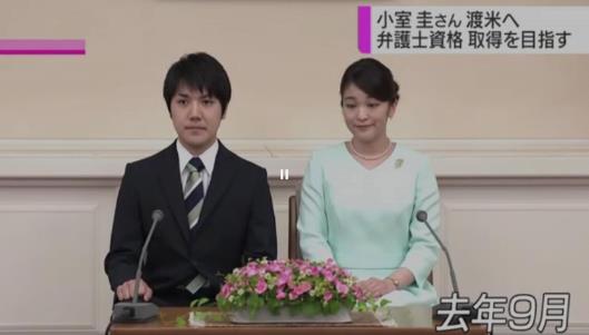 日本真子公主婚期推迟 未婚夫将赴美留学