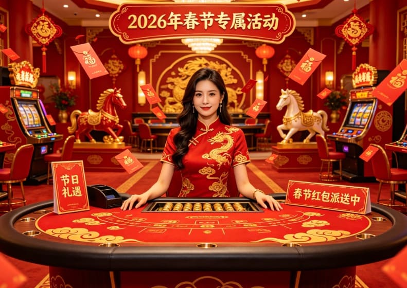 真人娱乐场的“节日礼遇”：春节、中秋节的专属皮肤与红包。