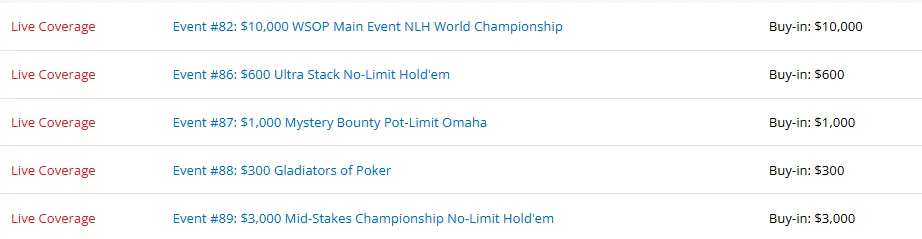 【EV扑克】2026 WSOP主赛Day3成绩单：林任、Peter Wang等人领跑，双金手链在列！